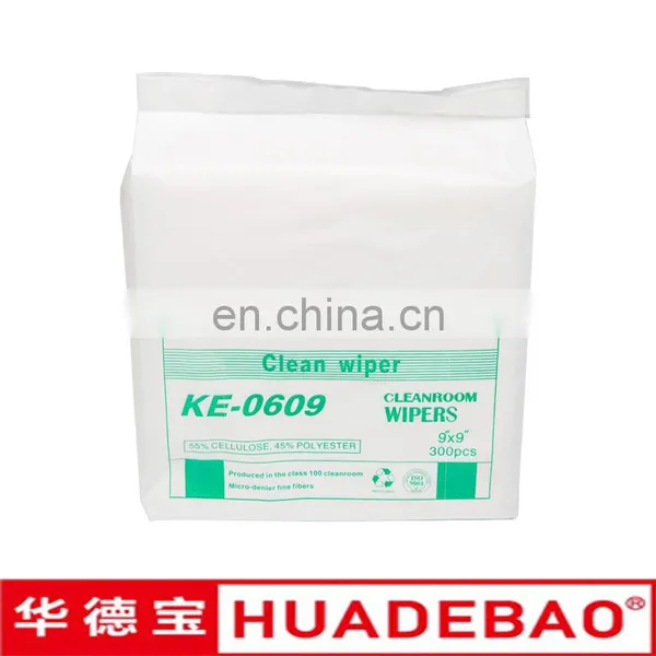 FOB Price 100% Polyester Cleanroom Wipers photo-2