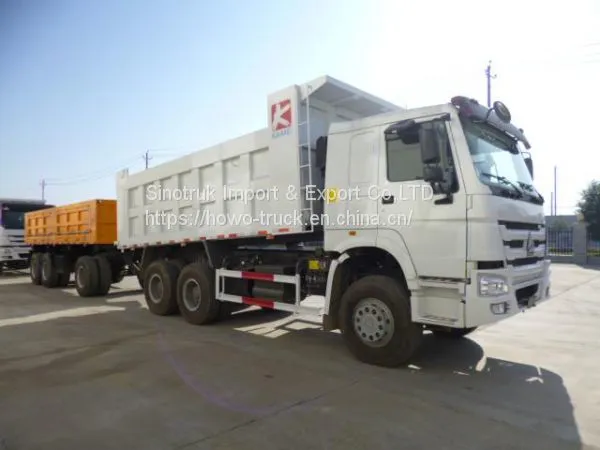 China 371hp HOWO Dump Truck for Sale in Ghana photo-2