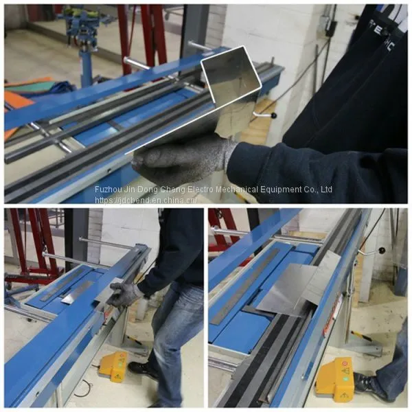 Industrial 50-Inch Sheet Metal Pan and Box Brake, 16 Gauge Mild Steel Capacity, Broad Application, High Versatility Box photo-4