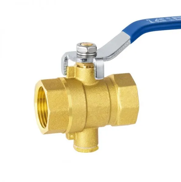 CW216 Manual Female Brass Ball Valve photo-2
