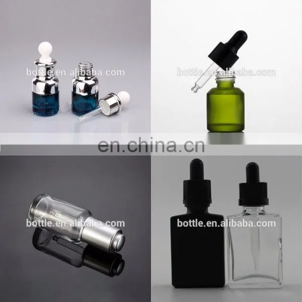 Manufacturer Empty Refillable Essential Oil Glass Pipette Bottle With Eye Dropper photo-2