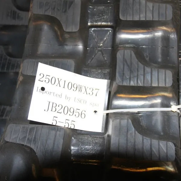 37 Links Excavator Rubber Tracks Low Ground Pressure For Kubota Kx021 photo-2
