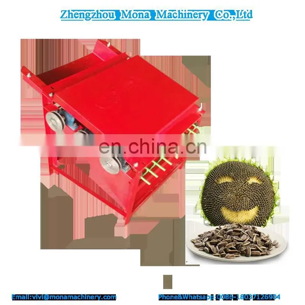 High Efficient Small Sunflower Seed Threshing Machine for Farmers/ Sunflower Seeds Huller photo-3