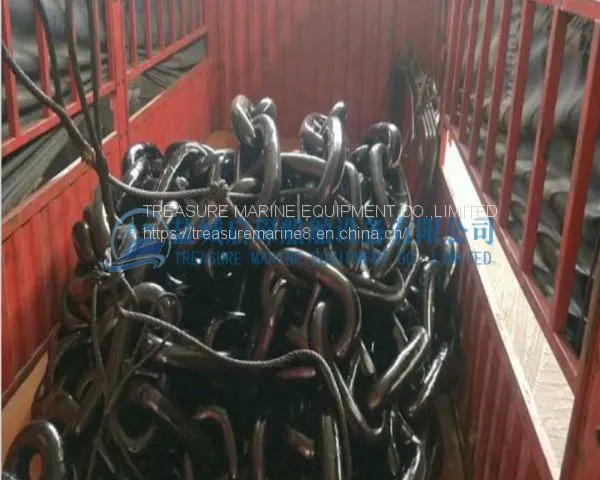 60-90mm Stud Anchor Chains in Warehouse photo-2