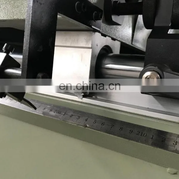 Automatic UPVC Window Frame Double Miter Cutting Saw photo-7