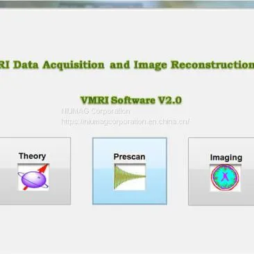 EduVMR Virtual Educational MRI System Training NMR Software