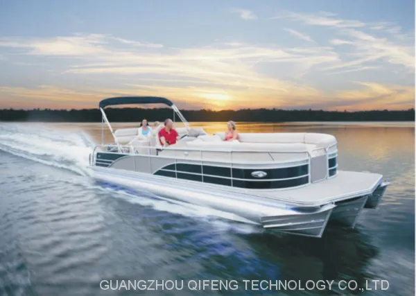 Qfgate Luxury Motor Jet Ski Combined Boat Catamaran Speed Yacht Marine
