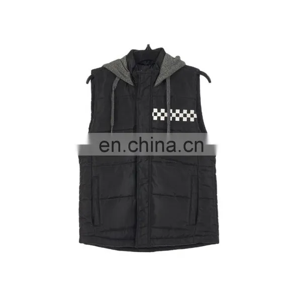 DiZNEW Bulk Wholesales Mens Outdoor Puff Velvet Waistcoat Nylon Vest photo-2