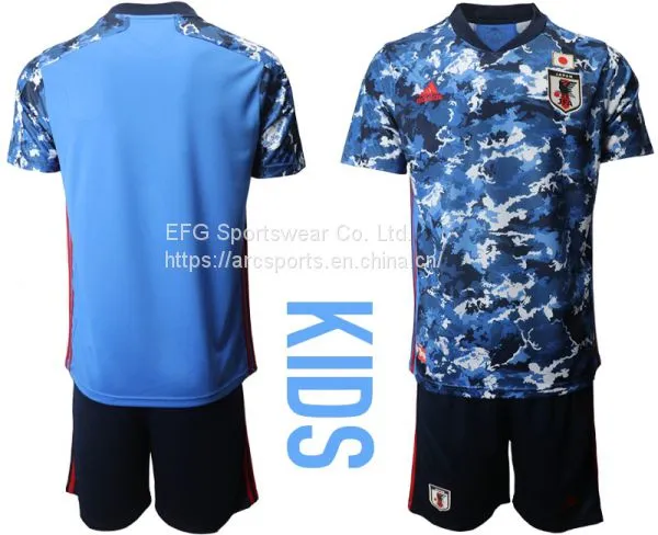 2020/21 Japan Kids Home Jersey&Shorts