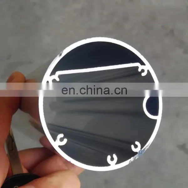 CNC Machining Extruded Aluminium Profiles , Anodized 6063-T5 LED Aluminum Profile photo-4