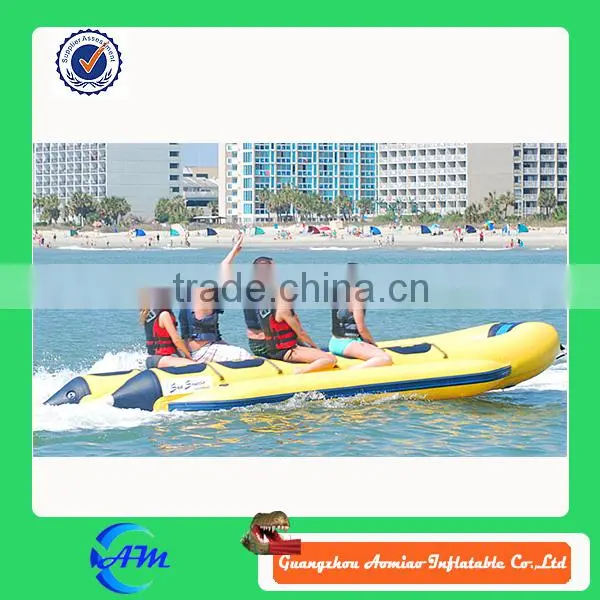 Inflatable Pontoon Boat,rubber Boat ,inflatable Banana Boat