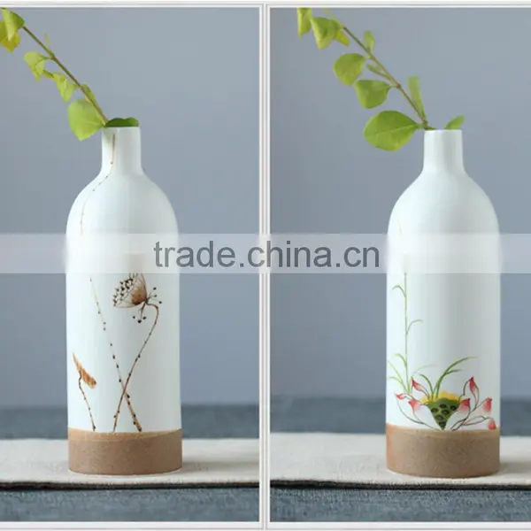 Cheap Ceramic&Porcelain Vases,Gold and Silver Vases With Frame,wholesales Flower Vase