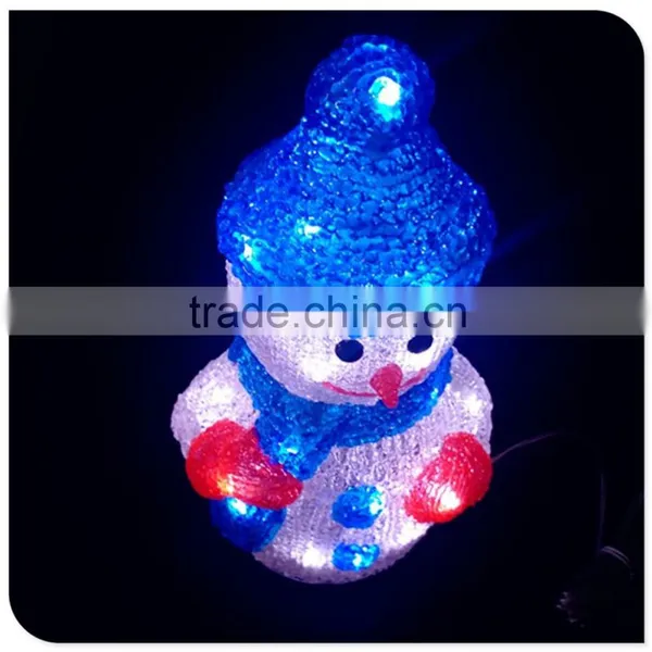 Christmas Decorative Led 3d Motif Snowman Lights Outdoor Use photo-5