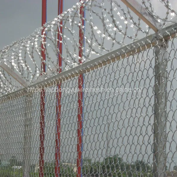 Razor Wire Galvanized Concertina Razor Barbed Barb Wire BTO22 CBT65 Security Fence Military Prison photo-4