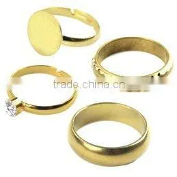 new ring accessory fahion brass rings mounting 13mm 18m 16mm 17mm 21mm