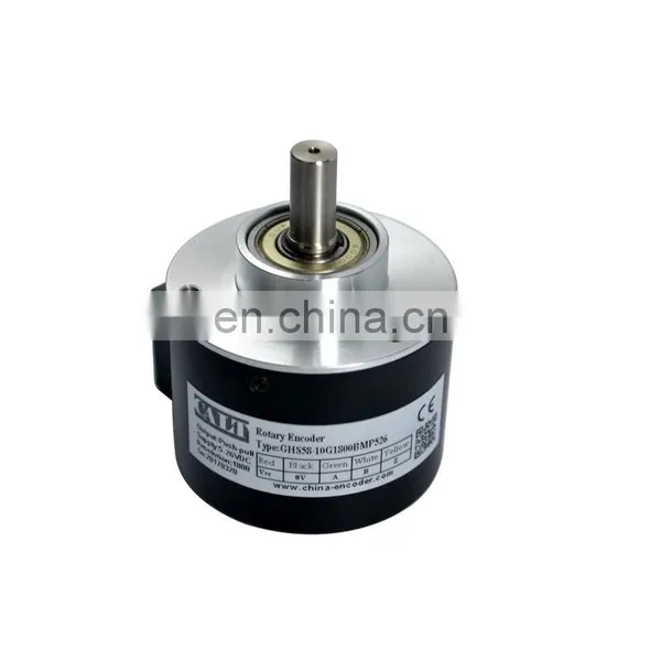 Stainless Steel 10MM Solid Shaft 1000ppr GHS58-10G1000BML5 Rotary Encoder for Packing Machine photo-3