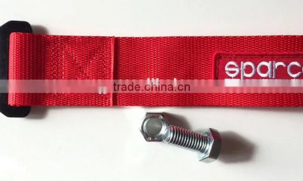 Car Red Belt Universal Tow Strap/rope for Race Drift Rally Cars photo-2