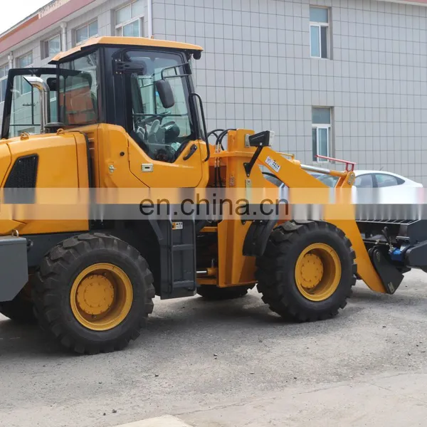 Factory Direct New China 2T ZL20 Hay Fork Wheel Loader Mini Loader ce photo-3