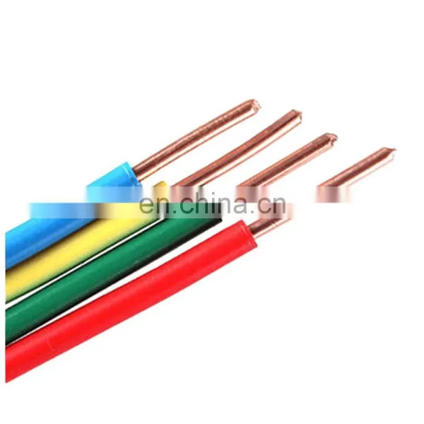 Hot Sale 1mm 2.5mm 3mm Single Core Copper Electrical Cable Wire photo-3