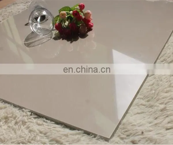 Polished Porcelain 80X80 Ivory White Tiles photo-4