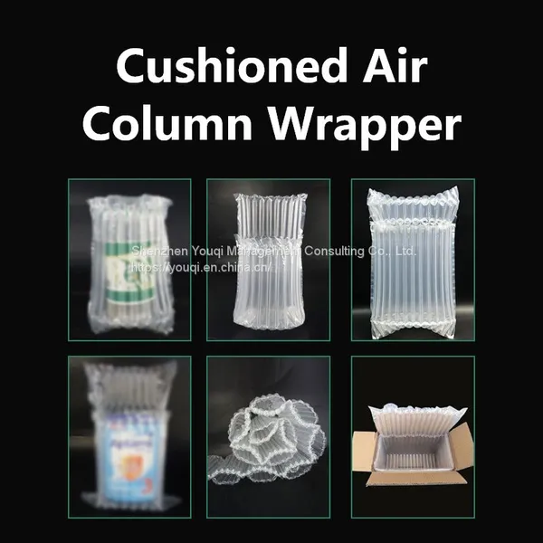 Cushioned Air Film/ Air Bubble Wrapper Film/ Cushioned Air Bag/ Cushioned Air Column Wrapper/Protective Air Wrapper/360°Packaging Protection photo-3