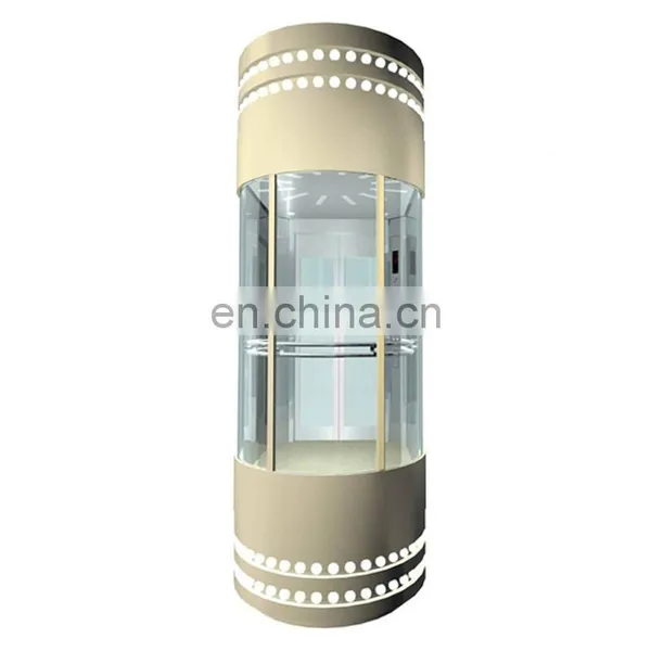 Multifunctional Selected Material Safety Elevator 1 Floor Brand Name Glass Lift photo-4