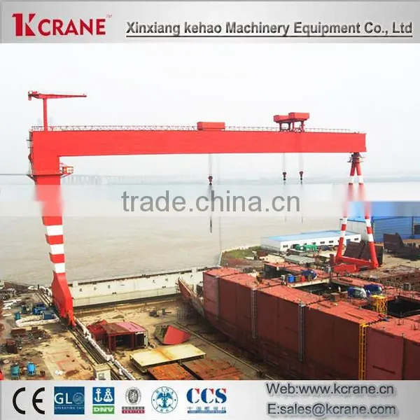 Widely Used 600t Double Girder Shipbuilding Gantry Crane photo-3