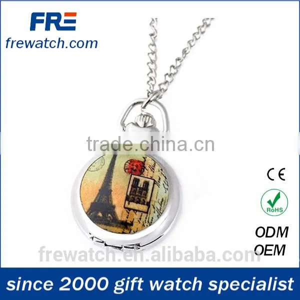 Cute Neck Hanging Pendant Watch for Girls Quartz Girls Pocket Watch photo-6