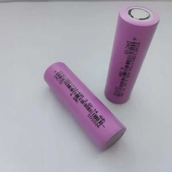 Lithium Ion Battery Cell 21700 4000mAh 3.6V Rechargeable Cells photo-3