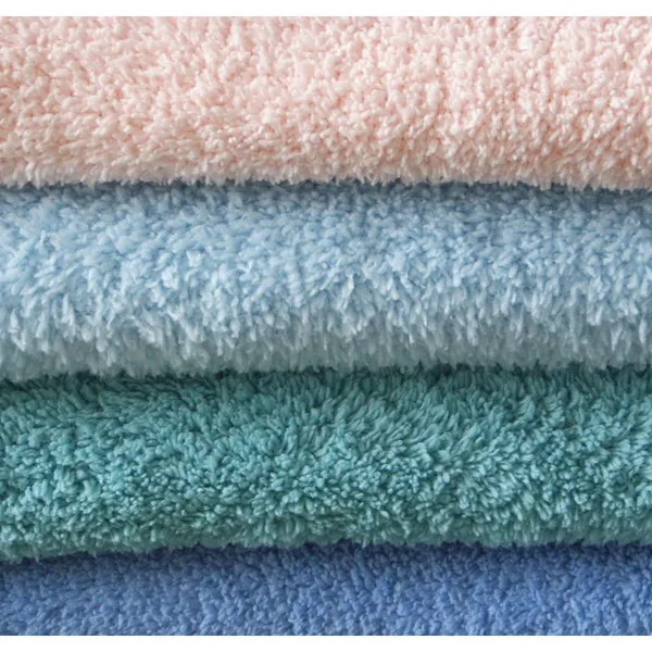 100% Polyester Back Side Brushed Shu Velveteen Faux Fur Sherpa Fleece Fabric‌ photo-4