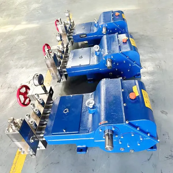 High Pressure Plunger Pump 500bar 60L/min Water Jetting Pump photo-2