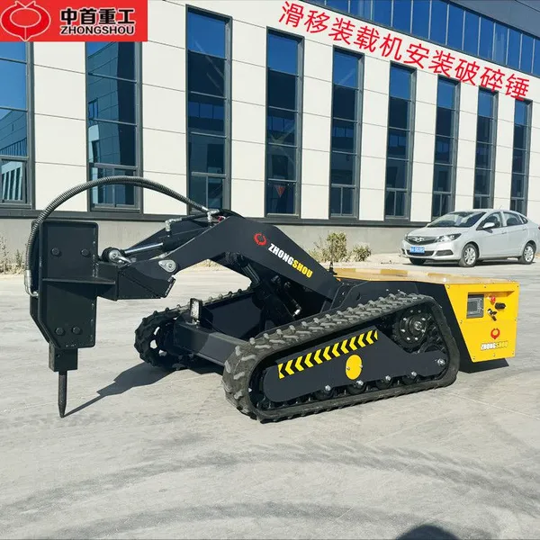 Low-body Remote-controlled Skid Loader Equipped With Lithium Battery, With a Battery Life of 8 Hours photo-4