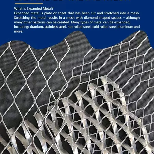 Diamond Hole Expanded Metal Steel Sheet Grating for Easy Installation Fencing photo-5