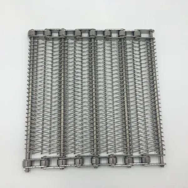 Spiral Chain Mesh With High Temperature Resistant 304 Stainless Steel Wire Mesh Conveyor Belt photo-4