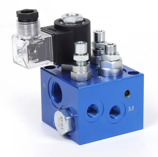 Custom Manifolds Aluminum Hydraulic Manifold Block Parts High Quality Machined Collector Blocks Hydraulic Valve V2073 photo-5