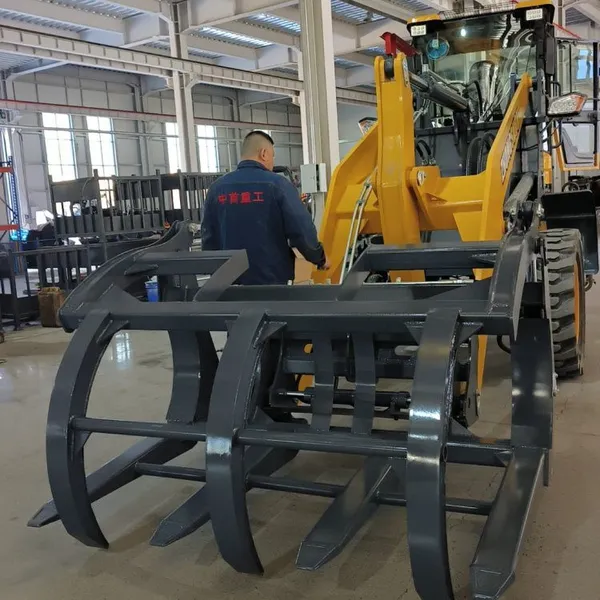 Electric Loader, Multi-functional Pure Electric Forklift Grab Head photo-3