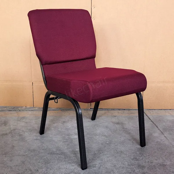 Wholesale Cheap Price Comfortable Stackable Durable Comfortable Theater Chair With Bookrack Interlock Theater Seat Church Chair photo-2