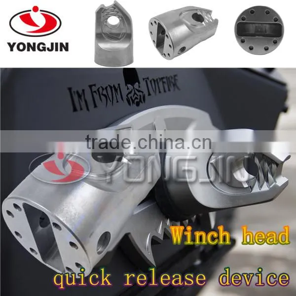 Factory Promote Top Quality Quick Remove Head Winch Device for Jeep Wrangler SUV ATV Offroad Vehicals photo-3