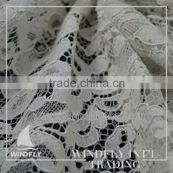 Best Seller Antique Hand Cut Exquisite Heavy Lace Fabric photo-3