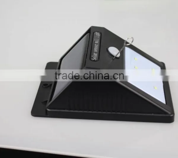 Solar LED Road Light Lamp for Backyard Garden Out Door Wall Lighting photo-2