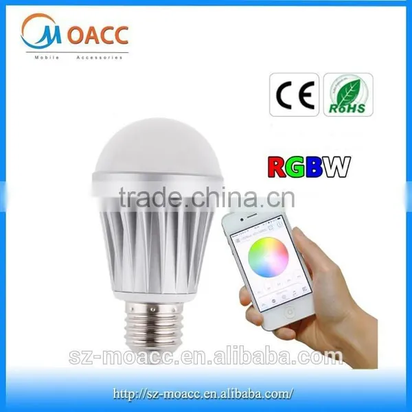 2015 hot selling wireless smart bulb bluetooth led bulb WiFi RGB Smart LED Bulb