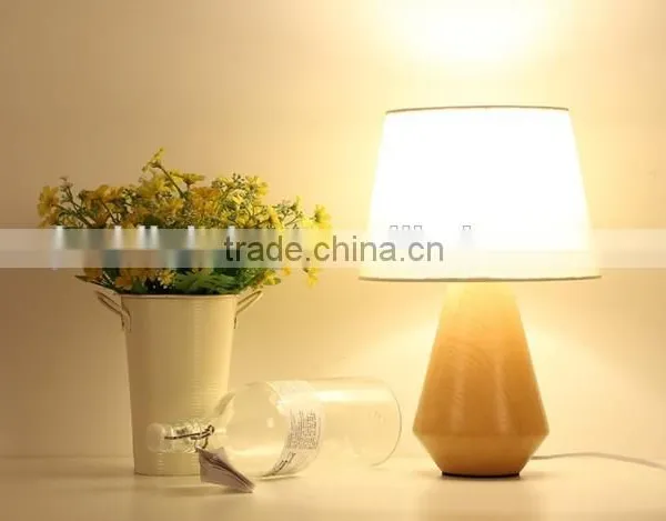 2016 New Classical Led Table Lamp For Bedroom Decorative Led Lighting JK-879-21 LED Wood Table Lamp LED Wood Table Light photo-4