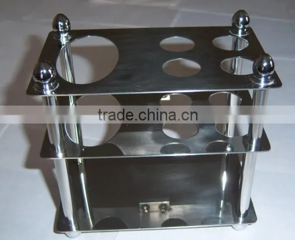 Hot Sale 3 Layer Square Stainless Steel Shower Cubicle Cup Holder photo-2