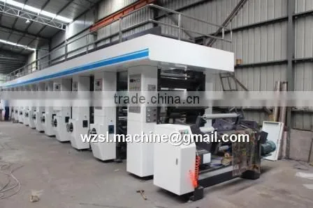 Computer Color Register 8 Color Rotogravure Printing Machine Price photo-2