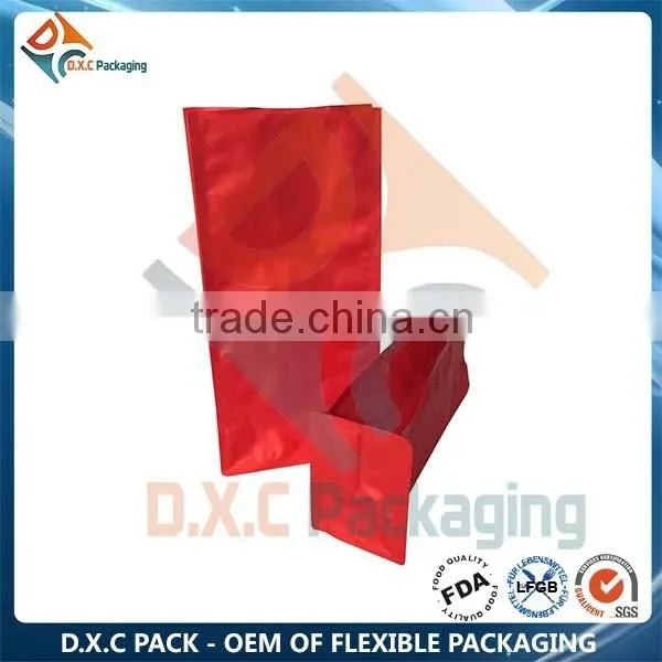 Flat Base Pouch Pocket Zip Rice Plastic Bag photo-4