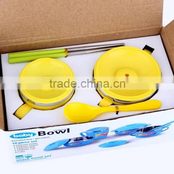 New Products 2015 for Kids Stainless Steel Mixing Bowl Set photo-5