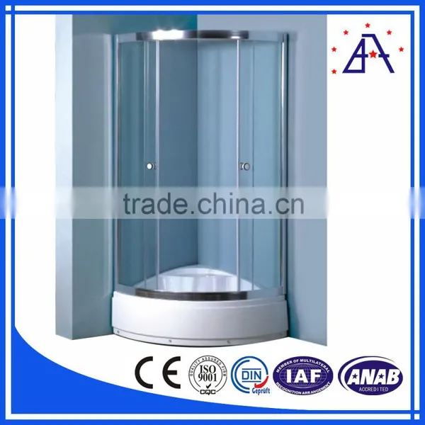 Customized Aluminum Profile for Glass Shower Door Supplier photo-6