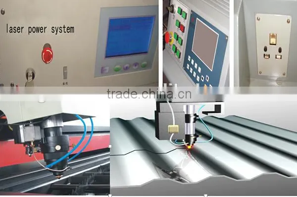 CNC Yag Laser Cutting Steel Machine With CE Certification G6080 photo-4
