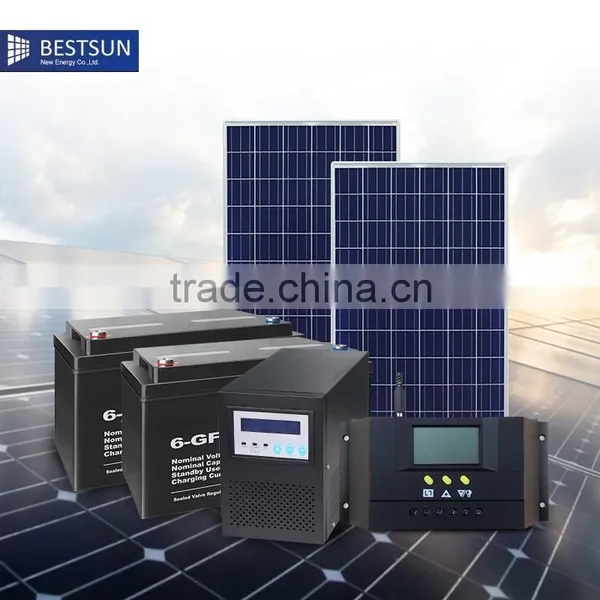 High Efficiency Electric Generator Solar Panel System500w photo-2