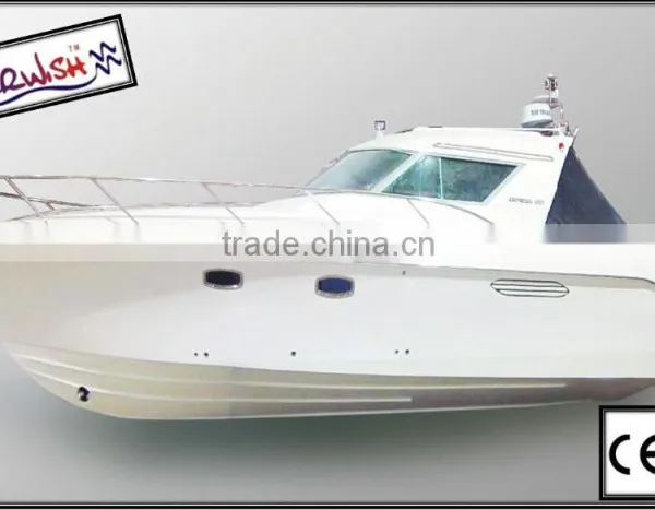 QD 36 Fiberglass Luxury Yacht Made in China for Sale